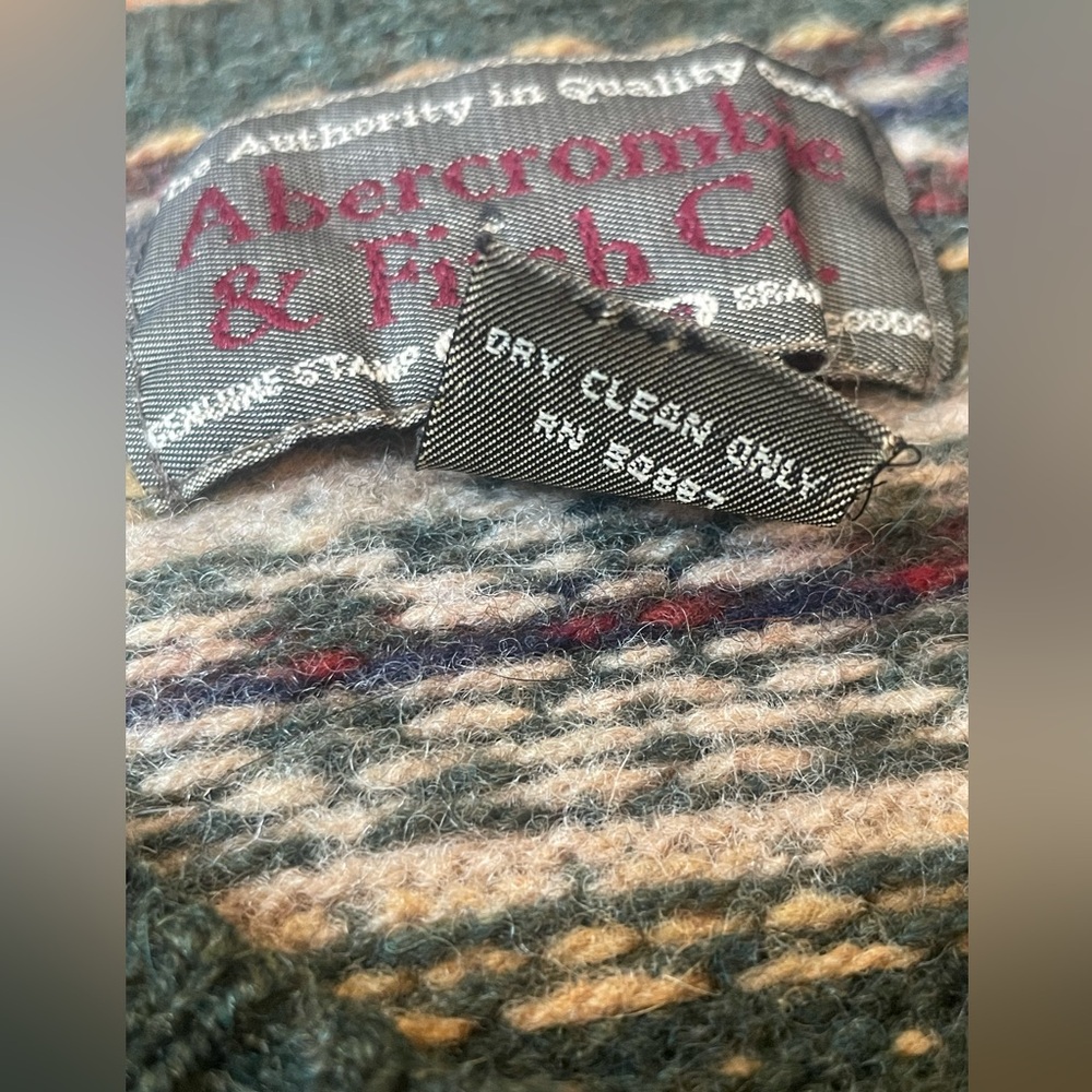 Vintage Abercrombie & Fitch wool vest - Picture 4 of 6
